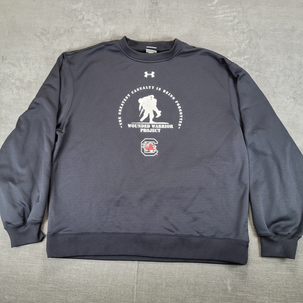 Under Armour Wounded Warrior Project South Carolina Gamecocks Sweatshirt Mens LG